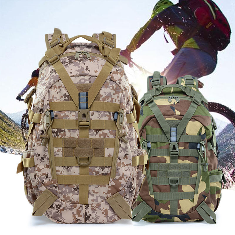 25L Outdoor Camo Military Tactical Backpack-USA Camp Zone