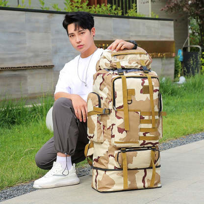 Travel Hiking Canvas Luggage Bag-USA Camp Zone