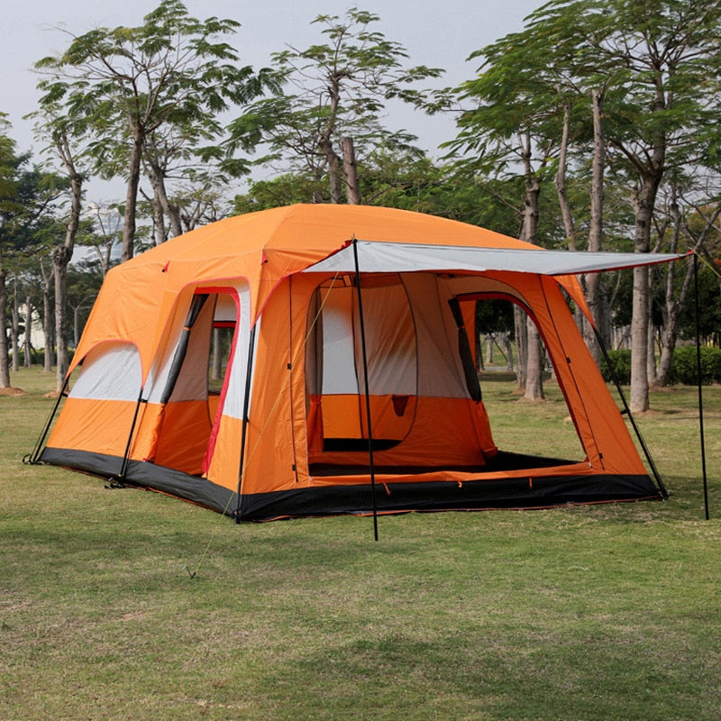 Outdoor Family Camping Large Tent-USA Camp Zone