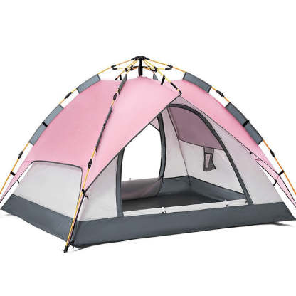 4-5 Persons Quick Setup Large Family Camping Tent-USA Camp Zone