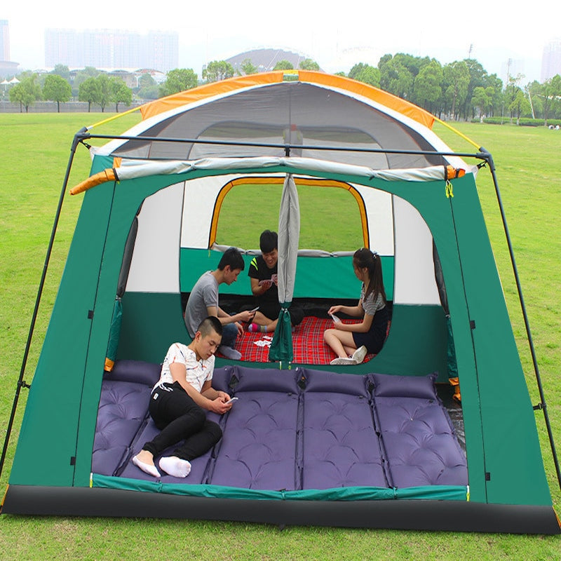 Outdoor Family Camping Large Tent-USA Camp Zone