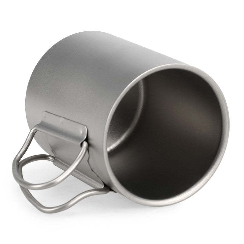 Double Wall Titanium Water Mug-USA Camp Zone