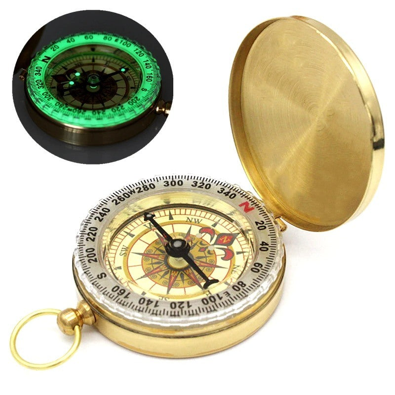 High-Quality Camping Hiking Pocket Compass-USA Camp Zone
