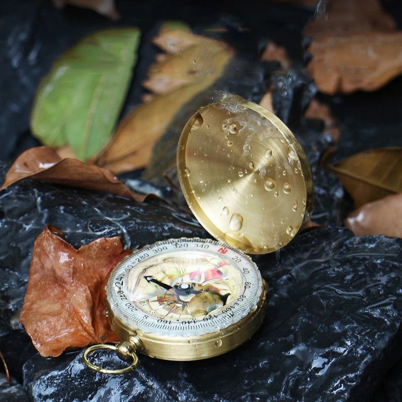 High-Quality Camping Hiking Pocket Compass-USA Camp Zone