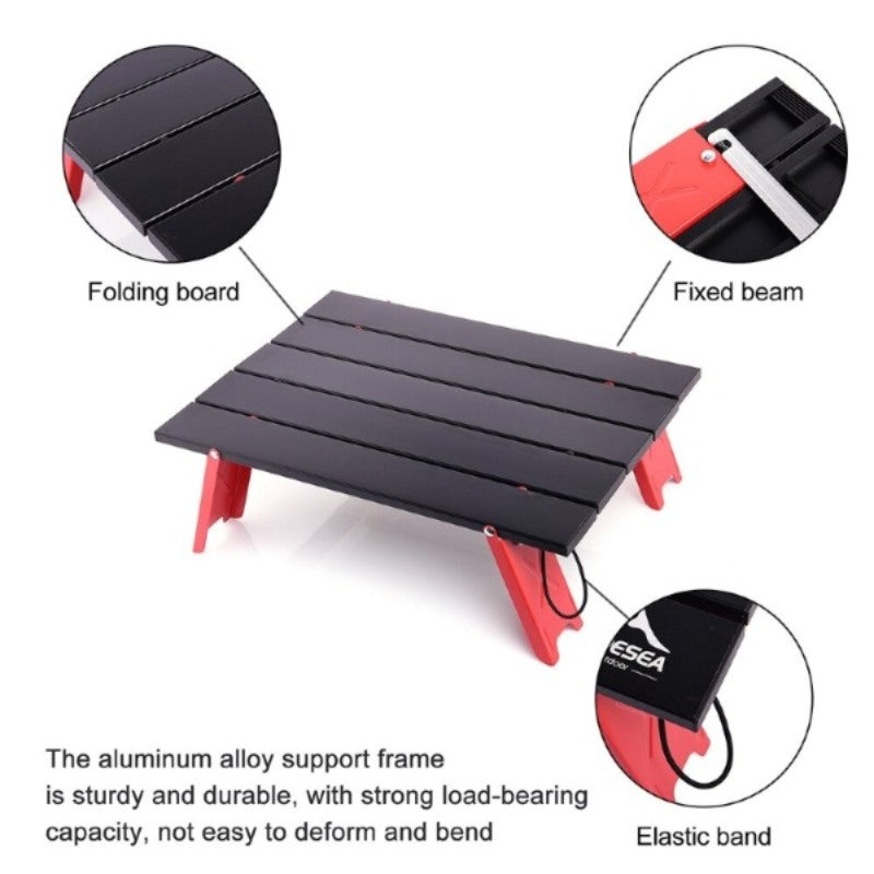 Outdoor Camping Mini Portable Foldable Table-USA Camp Zone