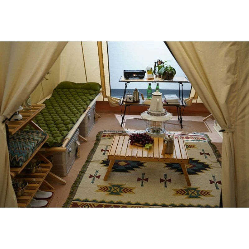 Camping Inflatable Mattress With Pillows-USA Camp Zone