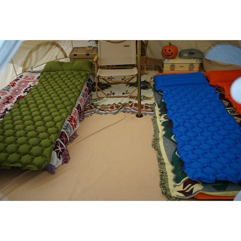 Camping Inflatable Mattress With Pillows-USA Camp Zone