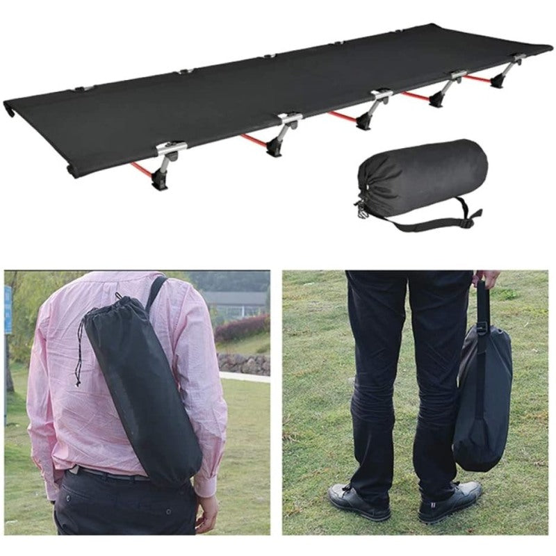 Ultralight Folding Cot Bed For Outdoor Travel Camping-USA Camp Zone