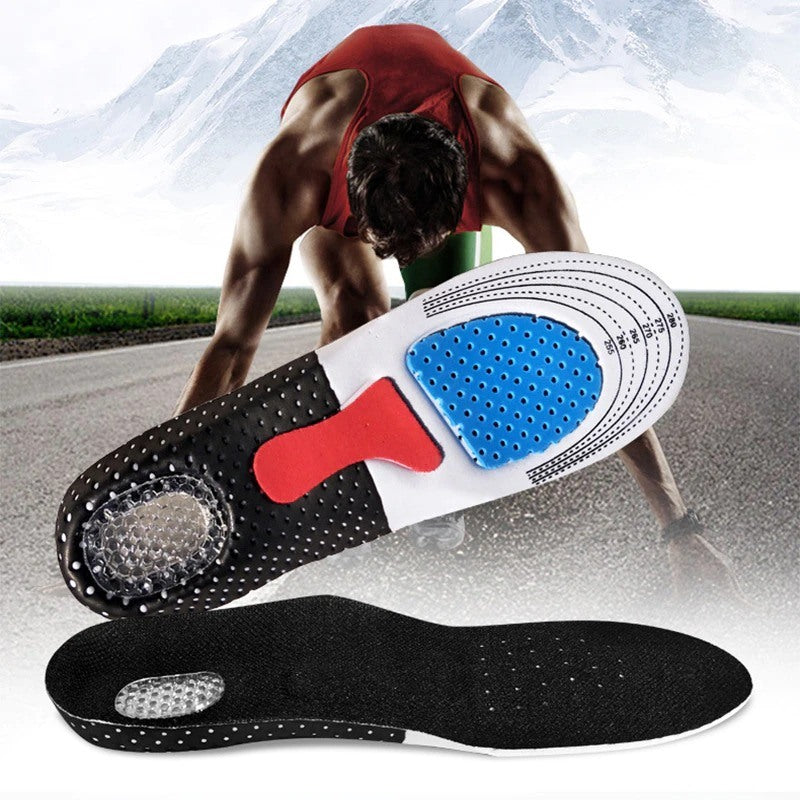 Sport Running Silicone Gel Insoles For Feet-USA Camp Zone