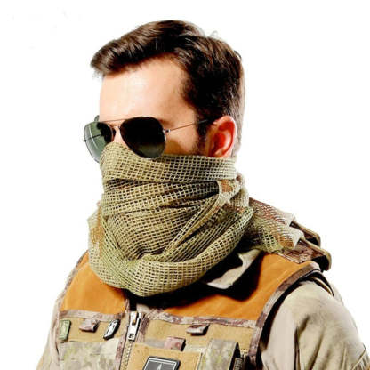 Outdoor Arab Desert Shemagh Scarf Head Wrap-USA Camp Zone