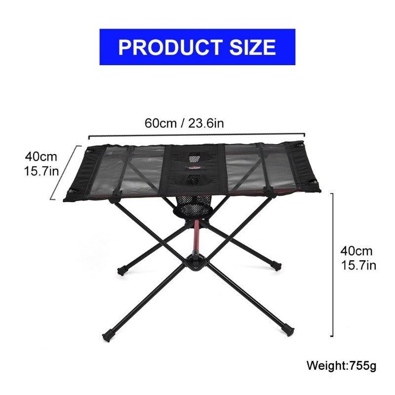 Pliante Dinner Foldable Table Travel Furniture-USA Camp Zone