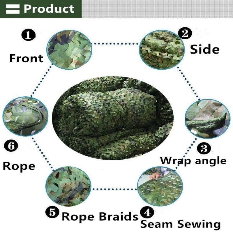Outdoor Camping Garden Car Sun Shelter Net Tent-USA Camp Zone