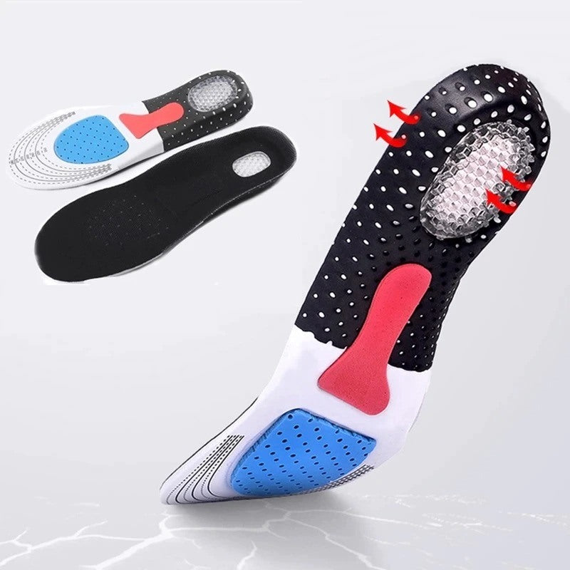 Sport Running Silicone Gel Insoles For Feet-USA Camp Zone