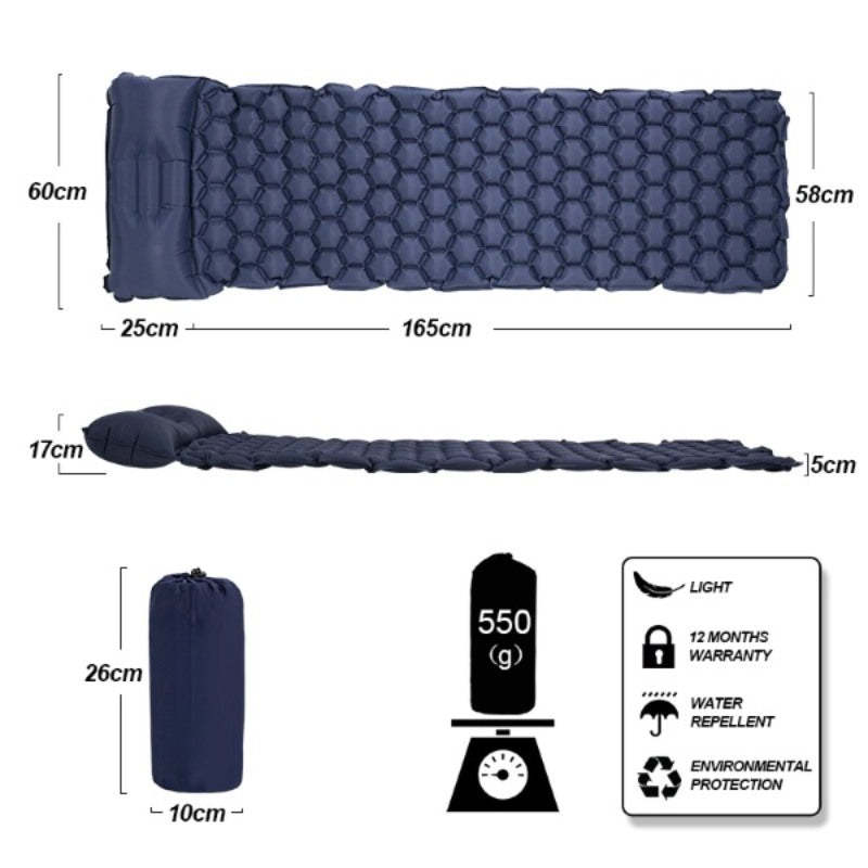 Air Mattress Camping Sleeping Pad-USA Camp Zone
