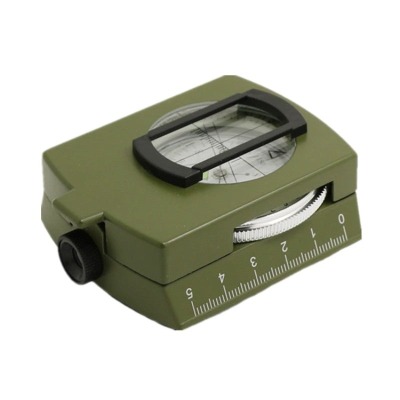 Multifunctional Military Green Compass-USA Camp Zone