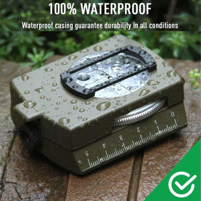 Professional Waterproof Camping Hiking Compass-USA Camp Zone