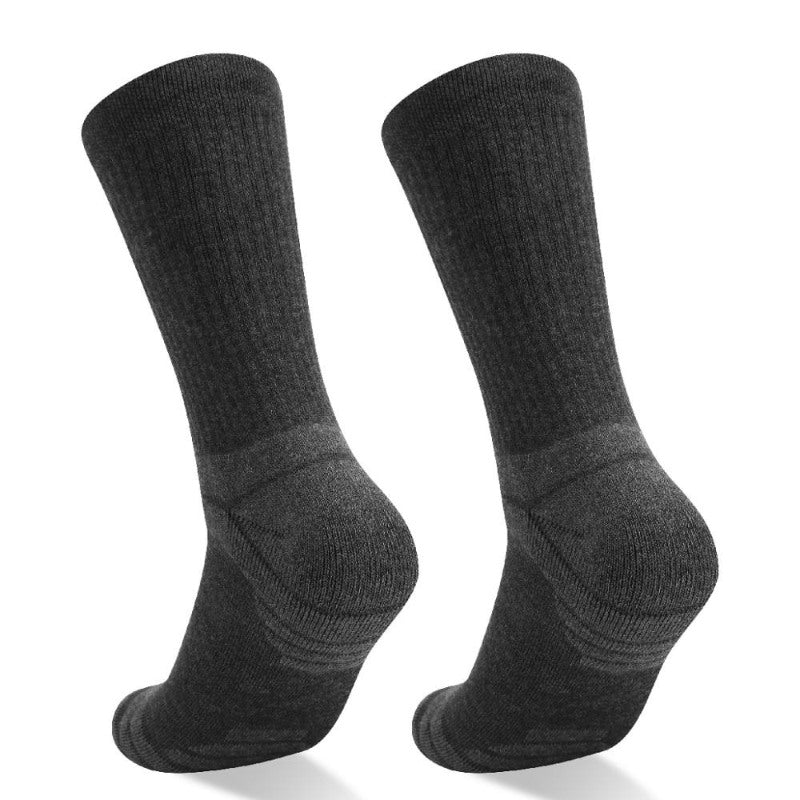 Cushion Cotton Crew Athletic Sport Hiking Socks-USA Camp Zone