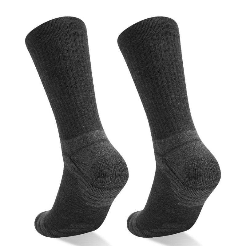 Cushion Cotton Crew Athletic Sport Hiking Socks-USA Camp Zone