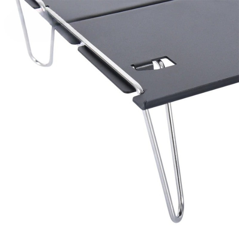 Lightweight Hard-Topped Folding Table-USA Camp Zone