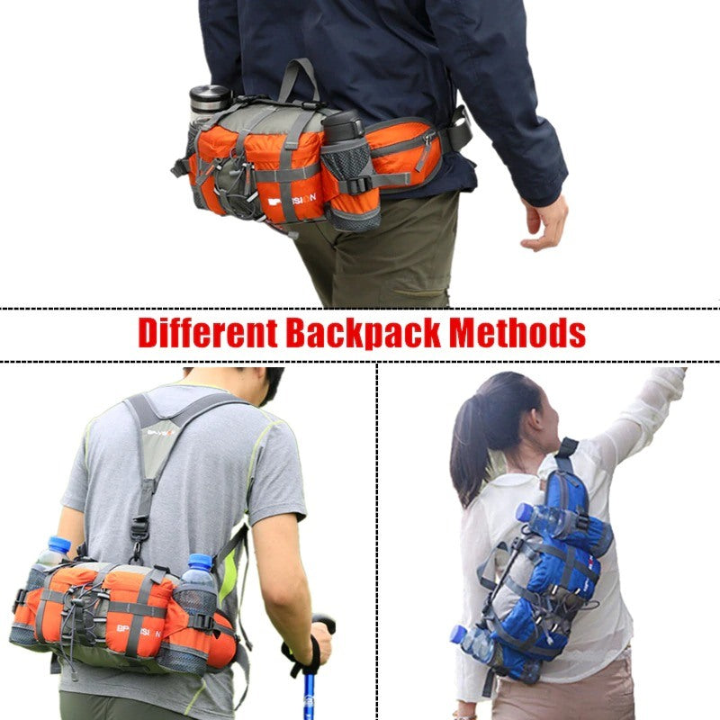 Outdoor Hiking Sports Waist Backpacks-USA Camp Zone