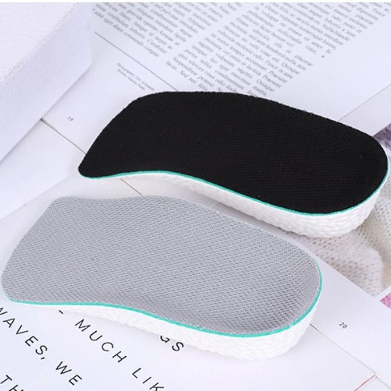 Breathable Half Insole Heighten Heel Inserts-USA Camp Zone