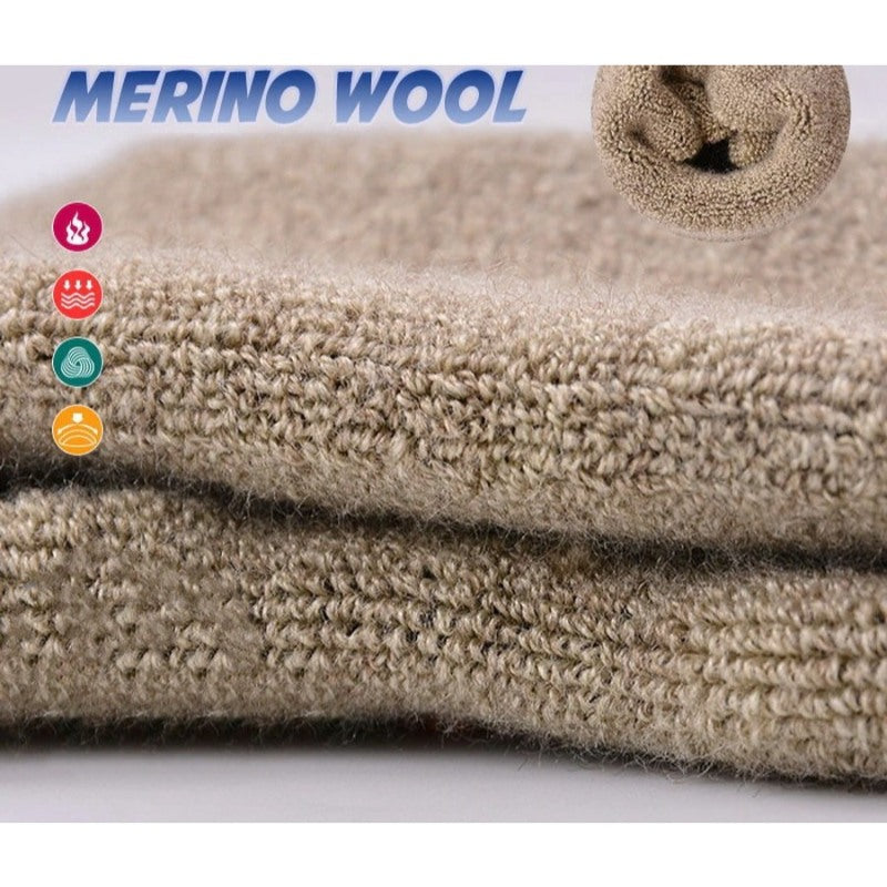 Merino Wool Thermal Warm Socks For Men And Women-USA Camp Zone