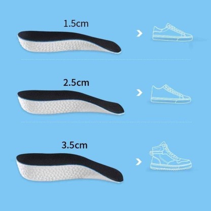 Breathable Half Insole Heighten Heel Inserts-USA Camp Zone