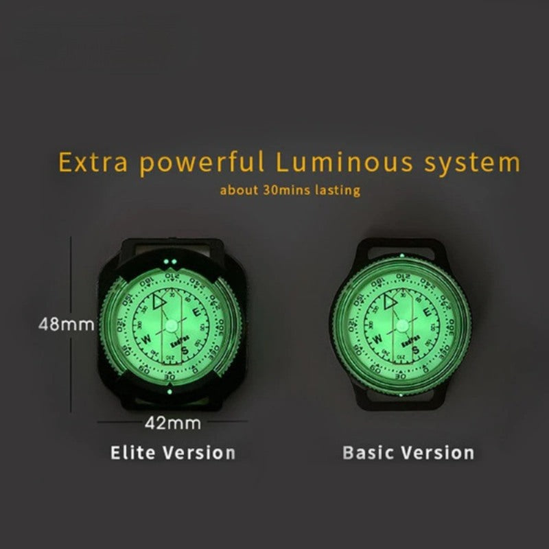 Wristband Sighting Powerful Luminous Compass-USA Camp Zone