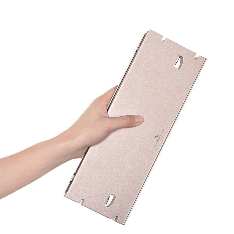 Lightweight Hard-Topped Folding Table-USA Camp Zone