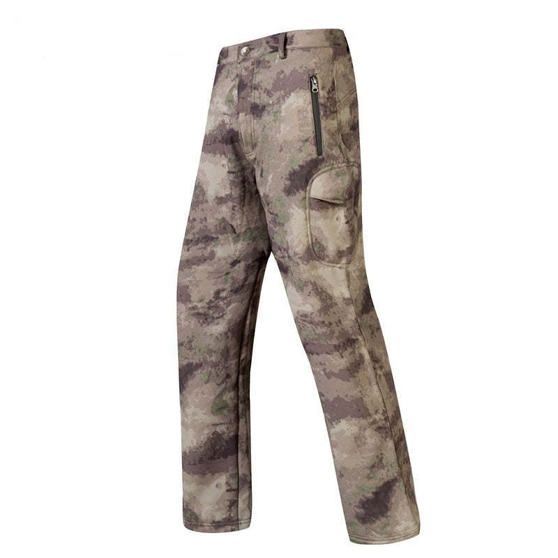 Outdoor Winter Fleece Waterproof Hiking Pants-USA Camp Zone