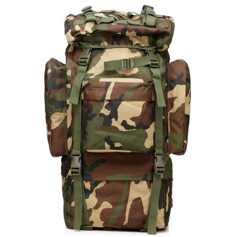 Camouflage Shoulders Backpack-USA Camp Zone