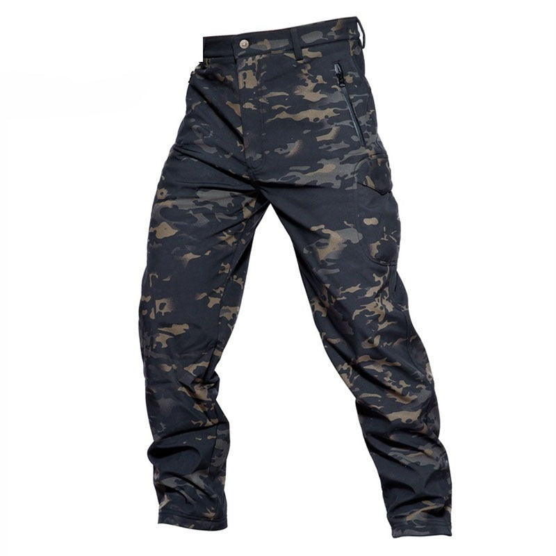 Outdoor Winter Fleece Waterproof Hiking Pants-USA Camp Zone