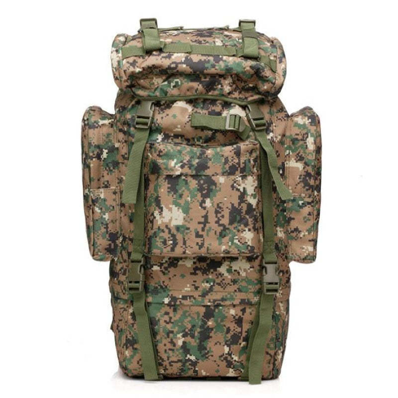 Camouflage Shoulders Backpack-USA Camp Zone
