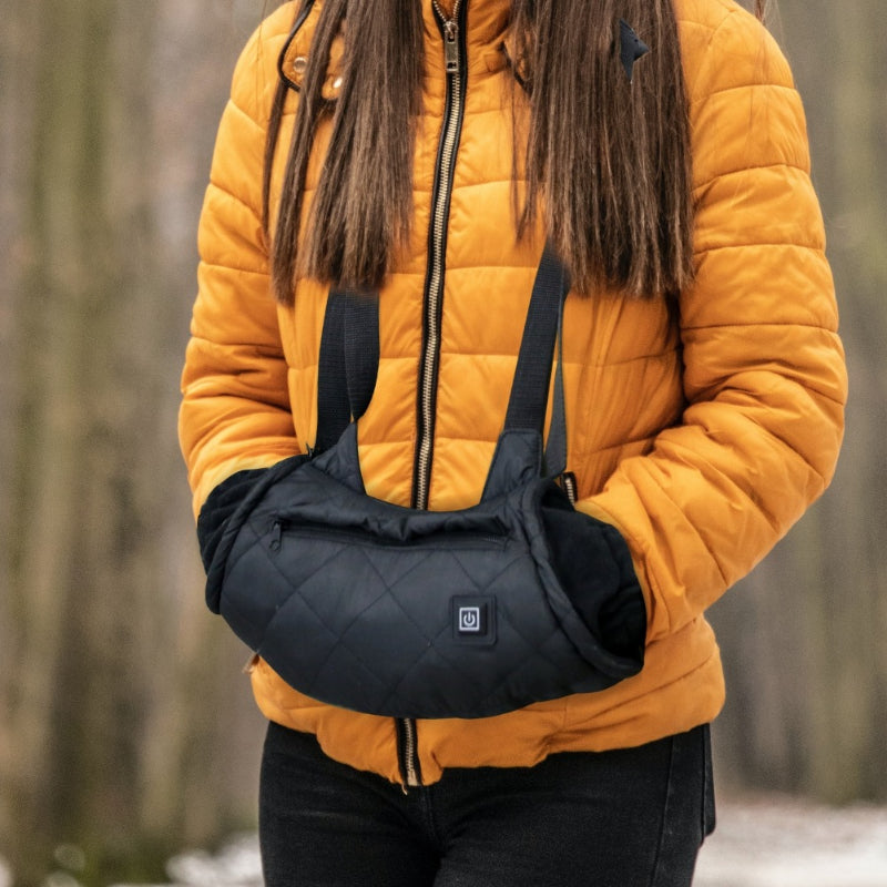 Electric Heated Hand Muff Warmer Pouch Glove-USA Camp Zone