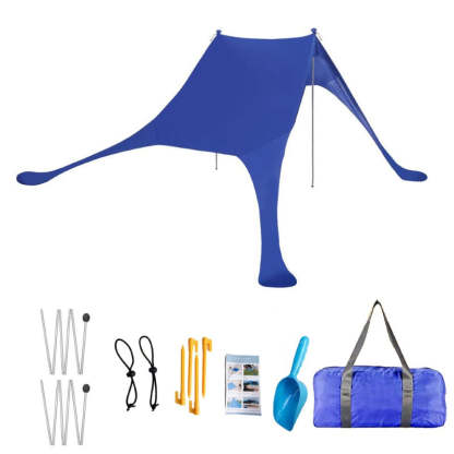 Large Beach Canopy With Sandbag Outdoor Tent-USA Camp Zone