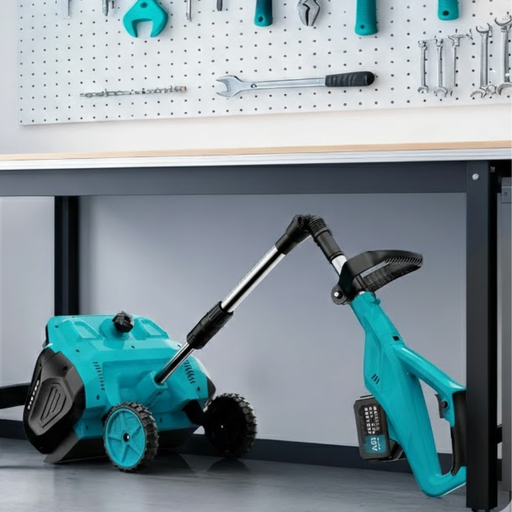 Fovendi 16.5-inch Cordless Snow Shovel Electric Snow Blower with Directional Plate