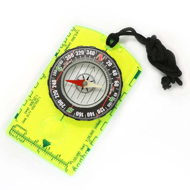 Drawing Scale Compass Folding Map Ruler-USA Camp Zone