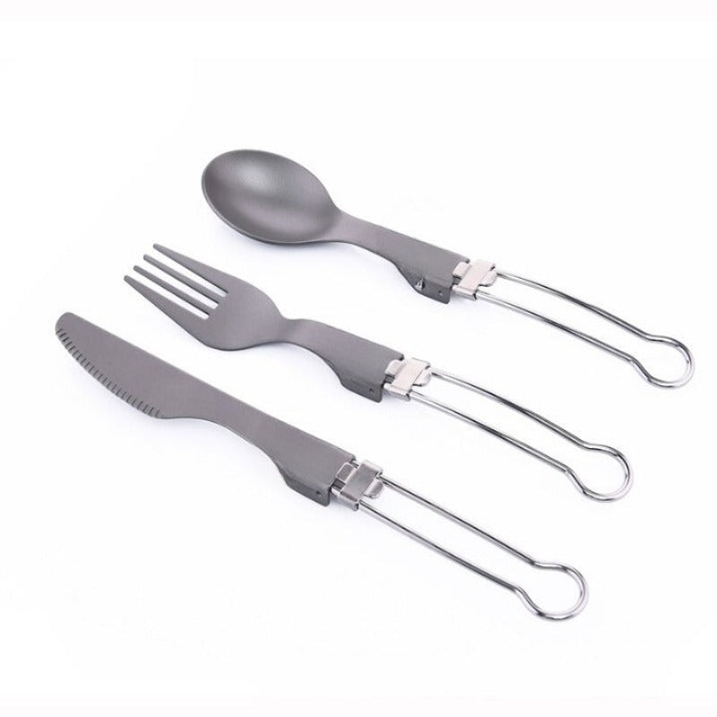 Titanium Ultralight Spoon And Cutlery Set-USA Camp Zone