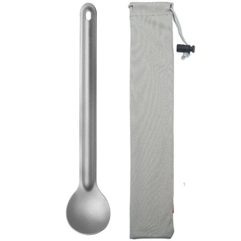 Titanium Spork Long Handle Spoon-USA Camp Zone