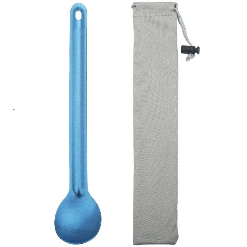 Titanium Spork Long Handle Ultralight Spoon-USA Camp Zone