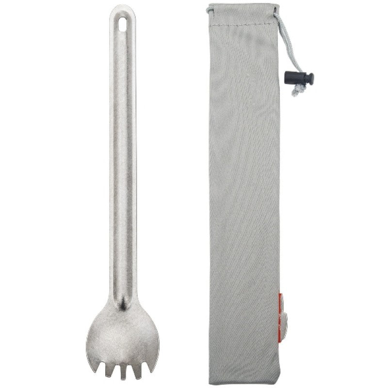 Titanium Spork Long Handle Spoon-USA Camp Zone