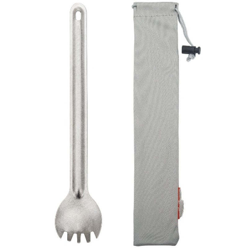 Titanium Spork Long Handle Spoon-USA Camp Zone