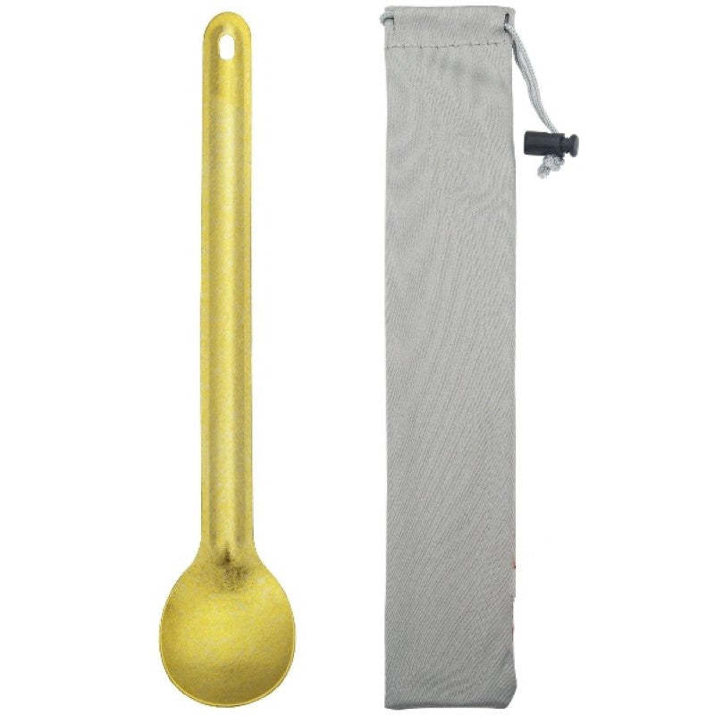 Titanium Spork Long Handle Ultralight Spoon-USA Camp Zone