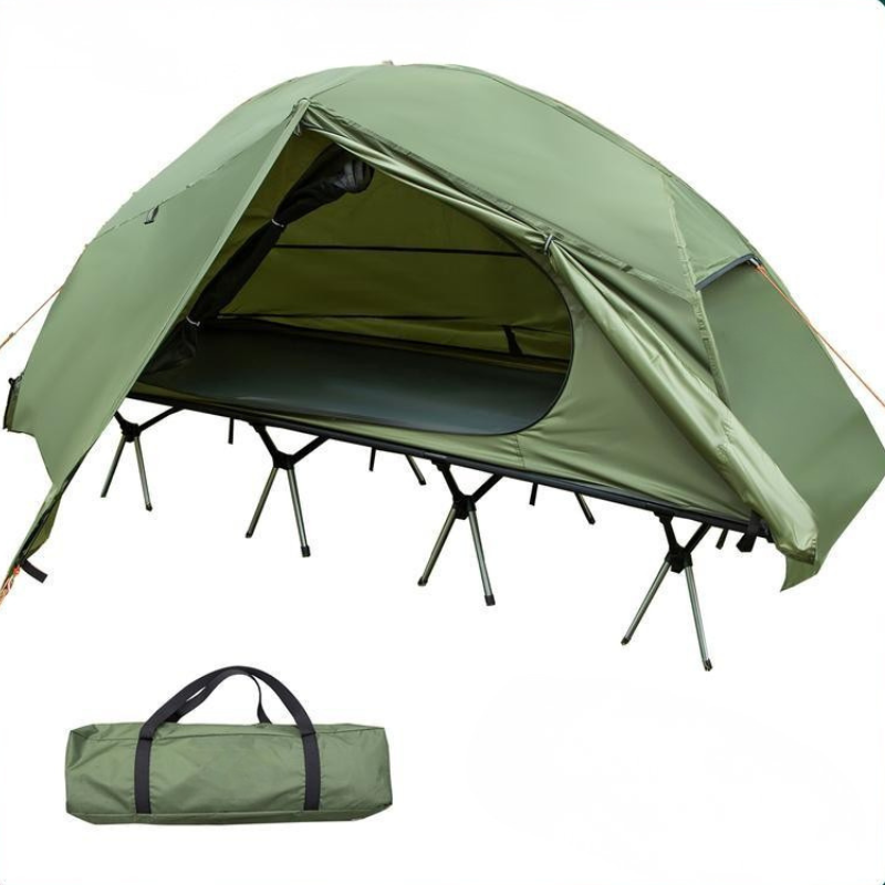 Portable Cot And Tent Combo For Camping Trips