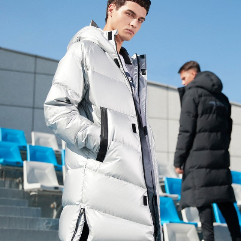 Men's Winter Hooded Jacket-USA Camp Zone