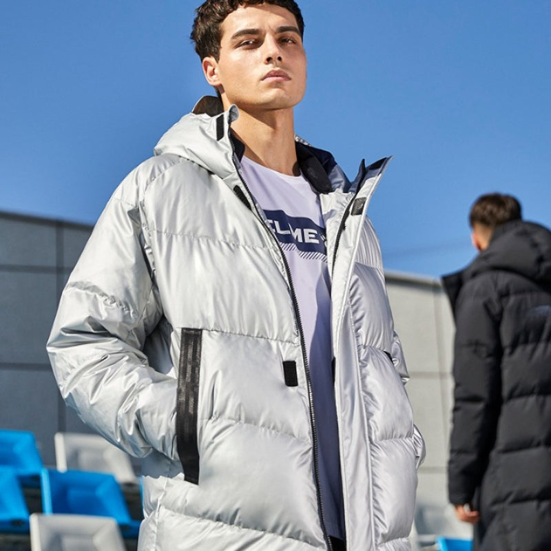 Men's Winter Hooded Jacket-USA Camp Zone