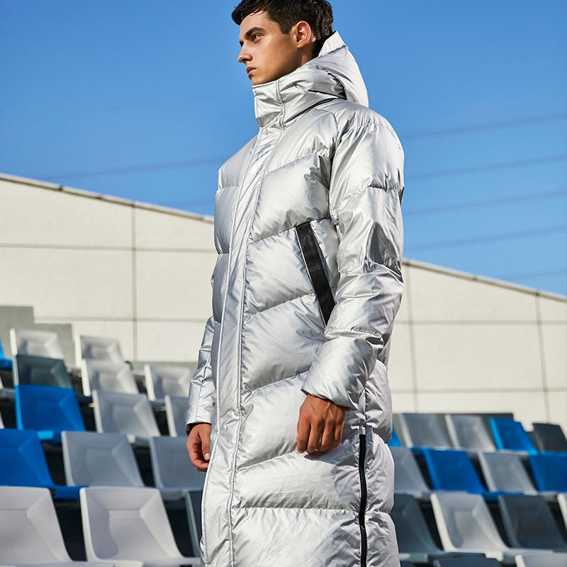 Men's Winter Hooded Jacket-USA Camp Zone