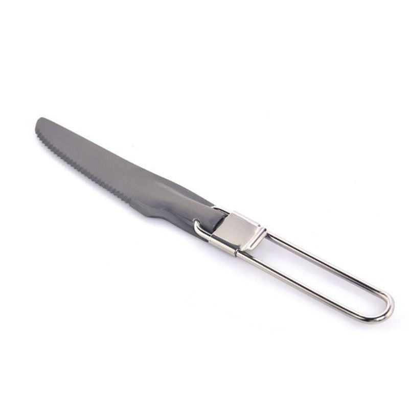 Aluminum Ultralight Camping Cutlery Set-USA Camp Zone