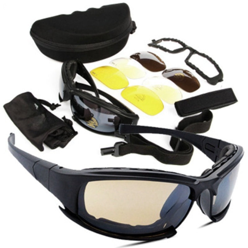 Tactical Polarized Military Goggles-USA Camp Zone