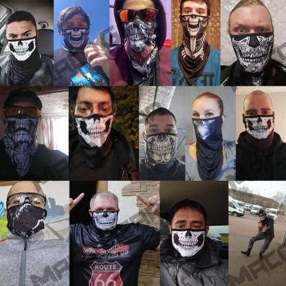 Summer Bandana Triangle Face Mask With Hanging Ears-USA Camp Zone